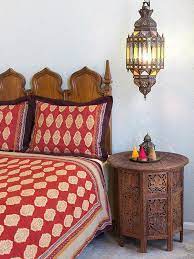 Moroccan Pillow Sham D Red