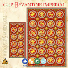 1258 byzantine carpet for the imperial