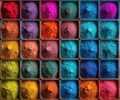 colorful palette background fashion