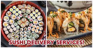 12 Sushi Delivery Services In Singapore For A Stay Home Sushi Party  gambar png