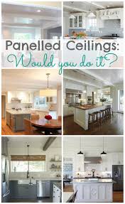 a panelled ceiling what do you think