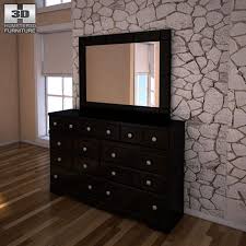Shop mirrored dressers from ashley furniture homestore. Ashley Shay Dresser Mirror 3d Model Cgtrader
