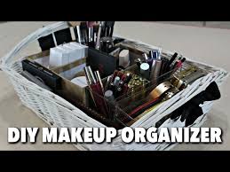 diy makeup organizer handmade