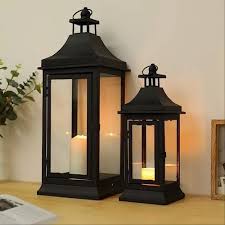 Outdoor Candle Lanterns Non Rechargeable