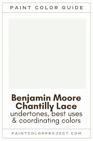 Benjamin Moore Chantilly Lace A