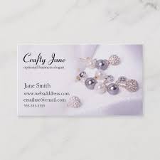 elegant jewelry business card design