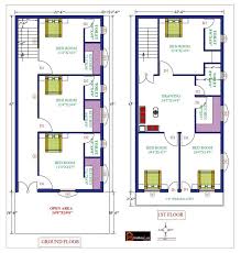 Row House Plans In 700 Sq Ft 1 Bhk