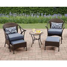 Find many great new & used options and get the best deals for outdoor wicker furniture at the best online prices at ebay! 7 Piece Patio Garden Bistro Set Pillows Furniture Table Chairs Ottomans Cushions Ebay Amazon Sales Patio Furniture Sets Outdoor Furniture Patio Furniture