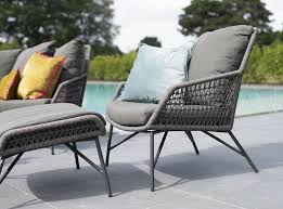 Shop our garden arm chair selection from the world's finest dealers on 1stdibs. Modern Rope Garden Lounge Set Sofa 2 Armchairs Grey Rope And Fully Weatherproof Cushions