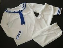 Details About Curtain Call Costume Boy Girl Vintage Sailor Pants Top Shirt Halloween Dance Sma