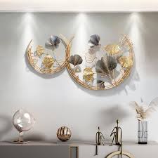 3d Hollow Out Ginkgo Leaves Wall Decor