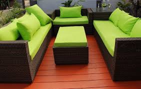 Old Patio Furniture Set And Cushions