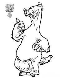Click here for ice age 4. Malvorlage Sid Ice Age Coloring And Malvorlagan