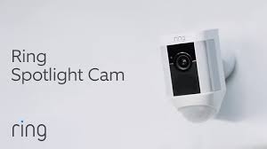 Ring Spotlight Cam 1080 Hd Video Smart Home Security With Motion Led Lights Youtube