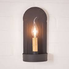 Irvins Tinware Fireplace Sconce In