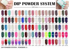 Sparkle Co Dip Powder Color Chart Sparkle And Co
