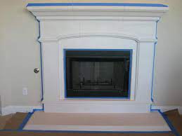My New Faux Paint Fireplace More