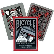 Premium playing cards, deck of cards with free card game ebook, cool prism gloss ink, great poker cards, unique bright rainbow & red colors for kids & adults, black playing cards games. Bicycle Poker Playing Cards Tragic Royalty 1 Sealed Deck Cards Glow Under Blacklight Bbtoystore Com Toys Plush Trading Cards Action Figures Games Online Retail Store Shop Sale