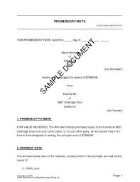 Promissory Note Germany Legal Templates Agreements Contracts