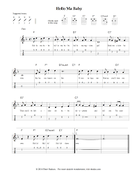 Most viewed tabs for beginner, selection of songs by level. Ukulele Sheet Music Theuke Com
