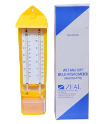 Divinext Wet Dry Bulb Hygrometer Zeal Humidity Meter