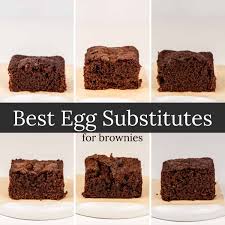 best egg subsutes for brownies
