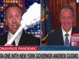 It's safe to say andrew and chris cuomo, the sons of the late new york governor mario cuomo, have become beacons of hope for many during the coronavirus the two brothers — chris, the nightly anchor on cnn and andrew, the current governor of new york — have sparked joy with their hilarious. Cnn S Chris Cuomo Does Coronavirus Prop Comedy With Brother Gov Andrew Cuomo Video Realclearpolitics