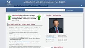 property tax williamson county tx
