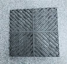 heavy duty floor mat in black for