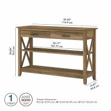 key west console table with drawers in