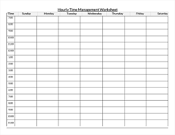 hourly schedule templates for excel word