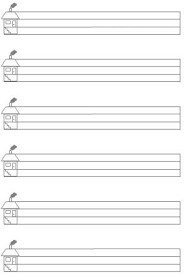 Bei lineaturen der ersten und zweiten klasse kannst du optional zusätzlich schreiblernhäuser am linken und/oder rechten rand anzeigen. Grosse Lineatur Und Schreiblinien Zum Schreiben Lernen Schreiben Lernen Lesen Lernen 1 Klasse Lesen Lernen