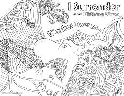 Push pack to pdf button and download pdf coloring book for free. Birth Affirmation Coloring Page Free Printable Mermaid Water Birth I Surrender Birth Affirmations Birth Art Mermaid Coloring Pages