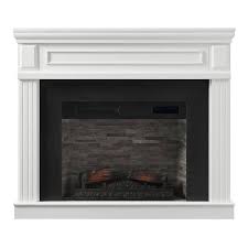 Freestanding Electric Fireplace Mantel