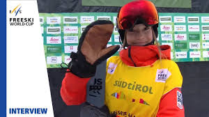 Five things you didn't know about freestyle skiing prodigy gu ailing eileen. Eileen Gu It Has Been A Dream Since I Was Little Seiser Alm Ladies Slopestyle Fis Freeski Youtube