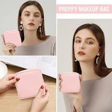 nylon mini makeup bag for purse preppy