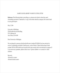 Scholarship Letter Template 11 Free Sample Example
