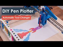 diy pen plotter with automatic tool