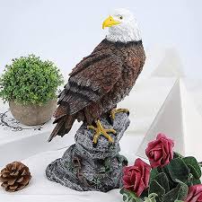 Resin Bald Eagle Garden Statue Eagle