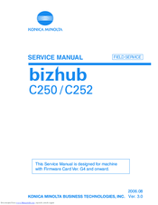 File is safe, uploaded from tested source and passed eset virus scan! Konica Minolta Bizhub C252 Manuals Manualslib