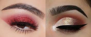 best eyeshadow ideas for a red dress
