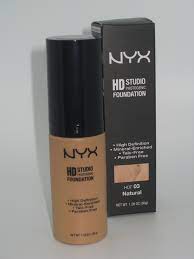 nyx hd foundation review swatches