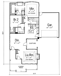 House Plans With Courtyards And Open