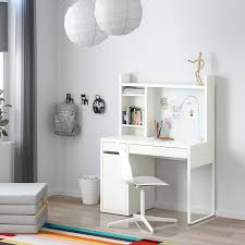 An ikea desk is a great addition to a student's room or home office. Micke White Desk 105x50 Cm Get It Today Ikea