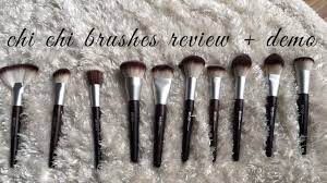 chi chi brushes review demo you