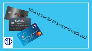 A prepaid card isn't a credit card, but it looks like one and swipes like one. Here S What To Look For On A Secured Credit Card Malky Tech