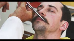 Learn how to properly trim and shape your mustache to keep it looking groomed and stylish. Handlebar Mustache Trim Youtube