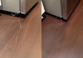 repair luxury vinyl floor scratches