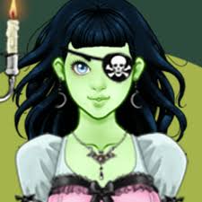 scary lily halloween dress up game