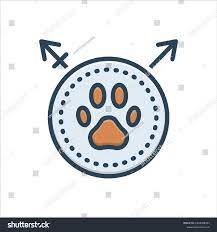 Vector Colorful Illustration Icon Beastiality Stock Vector (Royalty Free)  2128468367 | Shutterstock